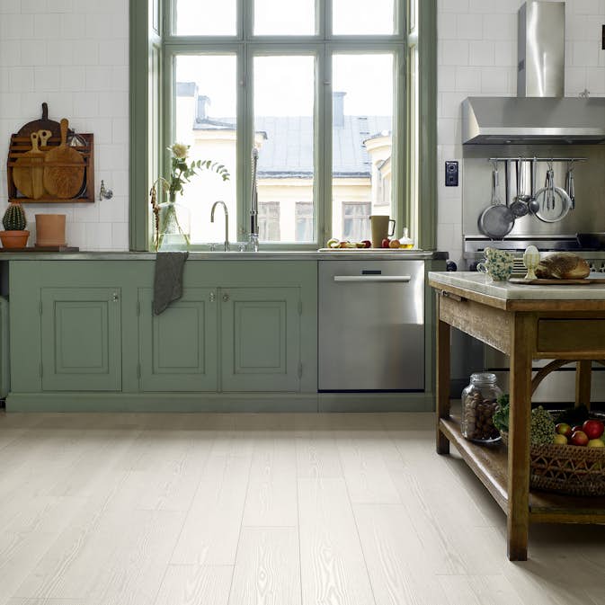 Laminatgolv Tarkett SoundLogic Handbrushed Pine White