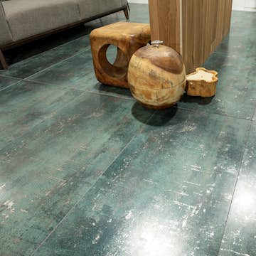 Klinker Tenfors Metal Seagreen 60x60 cm