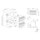 Kombiugn Smeg Linea SF4104WMC
