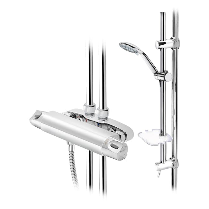 Termostatblandare Gustavsberg Nautic 40 cc med Duschpaket Vaska