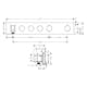 Termostatmodul Axor ShowerSolutions Select 530/90 3 Funktioner