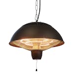 Terrassvärmare Hortus Hängande Modell 600/1500 W HA Svart