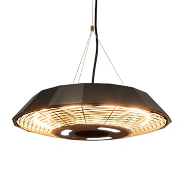 Terrassvärmare Hortus Hängande UFO 2000 W HA inkl. Fjärrkontroll