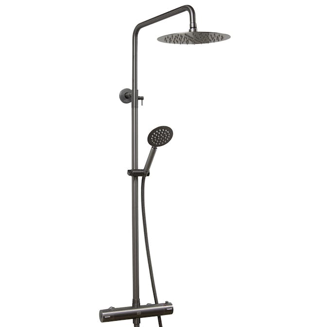 Takduschset Strand Stainless Titan