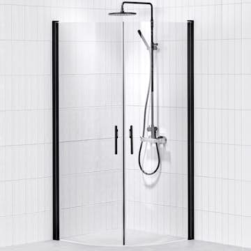 Duschhörn Alterna Lusso Svängd Lackerad Profil