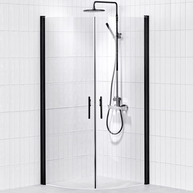 Duschhörn Alterna Lusso Svängd Lackerad Profil