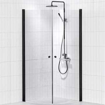 Duschhörn Alterna Lusso Svängd Lackerad Profil