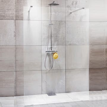 Duschvägg Alterna Luxor Fristående