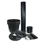 Tillbehörspaket Separett Villa För Extern Latrinbehållare