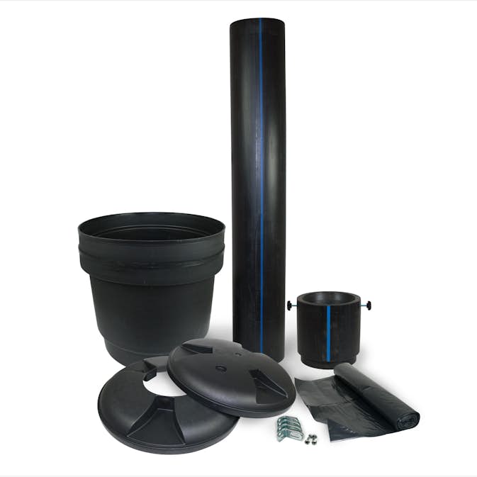 Tillbehörspaket Separett Villa För Extern Latrinbehållare