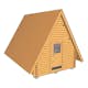 Friggebod Baseco Tjakke 15 m² Stuga Byggsats med Loft & Sadeltak