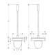 Toalettborste Axor Universal Accessories