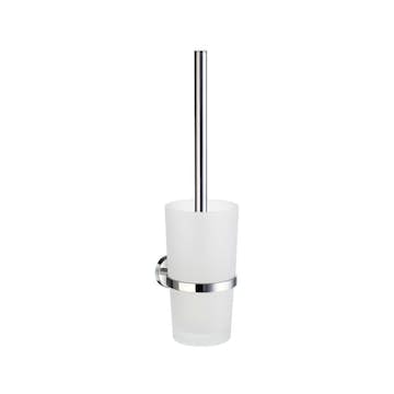 Toalettborste Smedbo Home HK333 Krom/Frostat Glas