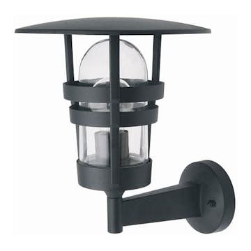 Vägglampa Malmbergs Torekov 100w Svart