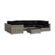 Loungegrupp Comfort Garden Bahamas 7-sits med Divan/Utebord Utomhus
