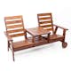 Trädgårdsmöbel Eden Wood Duo Seat