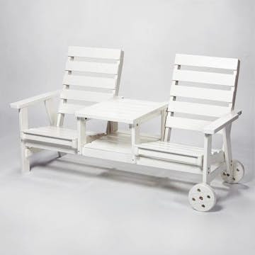 Trädgårdsmöbel Eden Wood Duo Seat