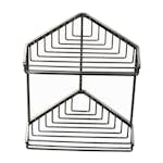 Trådkorg DuoBad Hörnmodell Tvåplan