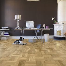 Trägolv Tarkett Noble Ek Retro, Lackat Parkettgolv med Hölländskt Mönster