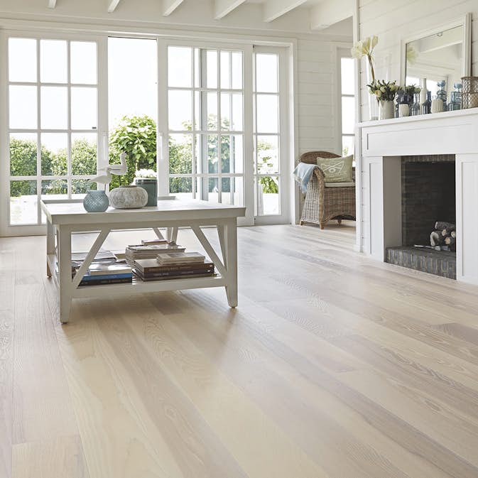 Parkettgolv Tarkett Prestige Ask Seashell Hårdvaxoljad