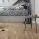 Trägolv Tarkett Shade Oak Soft Beige Tres, 3-Stavs Parkettgolv