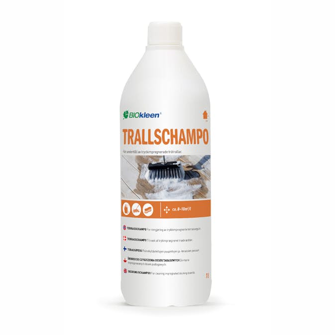 Trallschampo Biokleen Underhåll