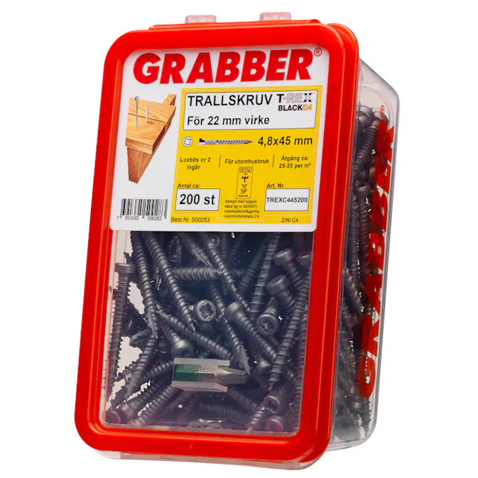 Trallskruv Grabber T-Rex C4