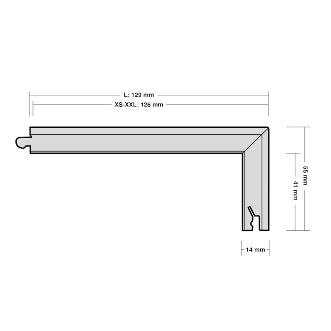 Trappnos Berg  Berg Ek XXL Vild Borstad Vitolja Trapp B