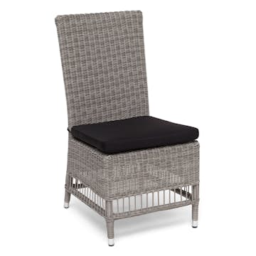 Trädgårdsstol Hillerstorp Trenton i Konstrotting med Dyna, 2-pack