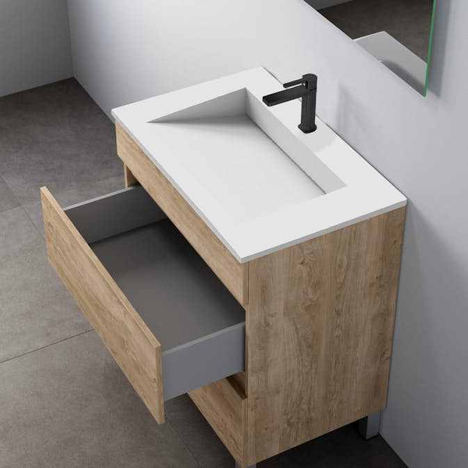 Tvättställ Solid Surface Tenfors Flow Solid Surface