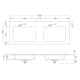 Tvättställ Solid Surface Tenfors Flow Solid Surface