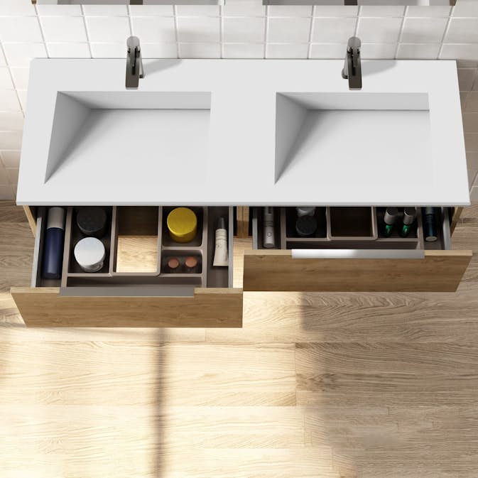 Tvättställ Solid Surface Tenfors Flow Solid Surface