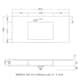 Tvättställ Solid Surface Tenfors Flow Solid Surface