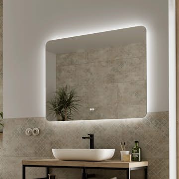 Badrumsspegel Tenfors Verona LED Imfri