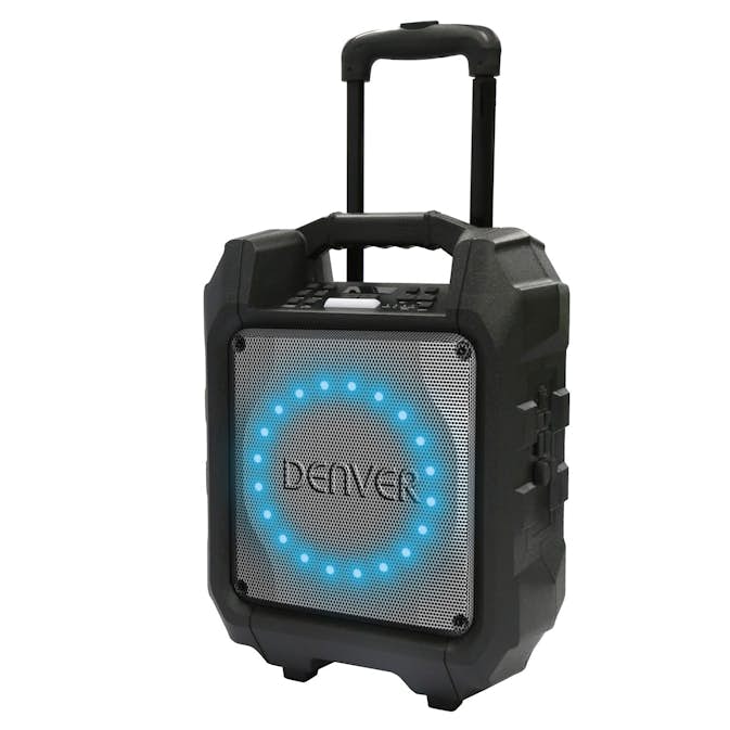 Högtalare Denver Bluetooth-högtalare Rullbar Svart