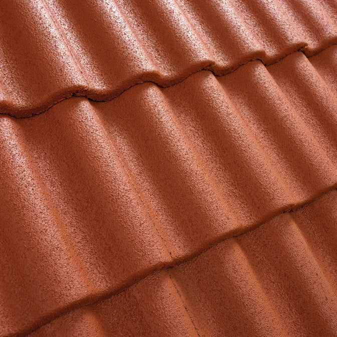 Tvåkupig Takpanna Benders Palema Struktur