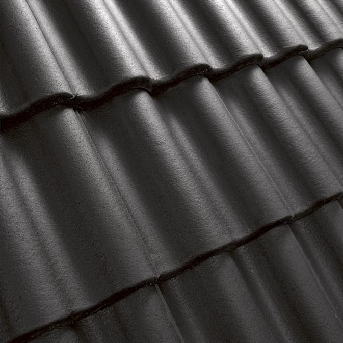 Tvåkupig Takpanna Benders Palema Ytbehandlad