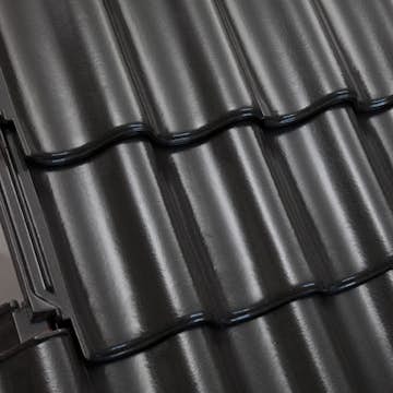 Tvåkupig Takpanna Benders Tvilling Ytbehandlad