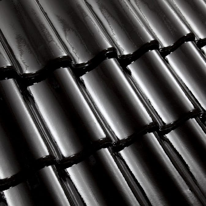 Tvåkupig Takpanna Benders Tvilling Ytbehandlad