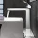 Tvättställsblandare Grohe Eurocube 23406 med Hög Pip