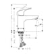 Tvättställsblandare Hansgrohe Focus 100
