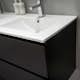 Tvättställsskåp Bathlife Eufori Svart