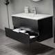 Tvättställskåp Bathlife Glädje Svart