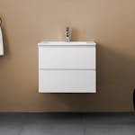 Tvättställsskåp Bathlife Eufori Vit