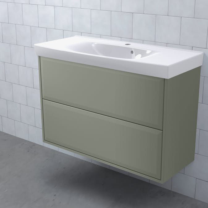 Tvättställsskåp Björbo Badrum Mejda Kompakt Hög