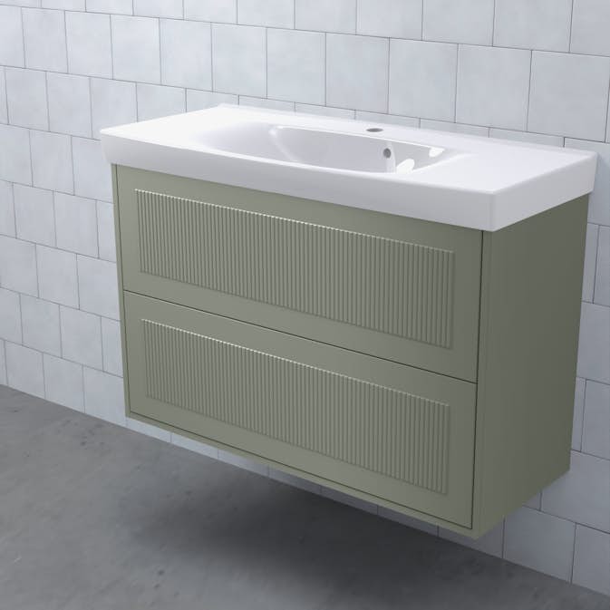 Tvättställsskåp Björbo Badrum Mejda Kompakt Hög