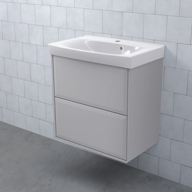 Tvättställsskåp Björbo Badrum Mejda Kompakt Hög