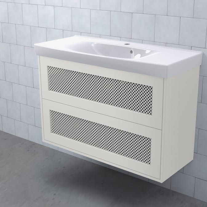 Tvättställsskåp Björbo Badrum Mejda Kompakt Hög