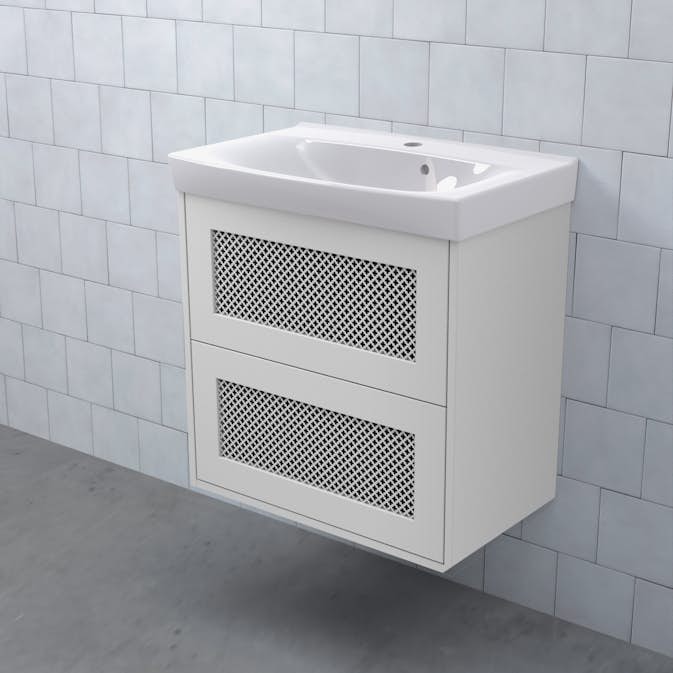 Tvättställsskåp Björbo Badrum Mejda Kompakt Hög