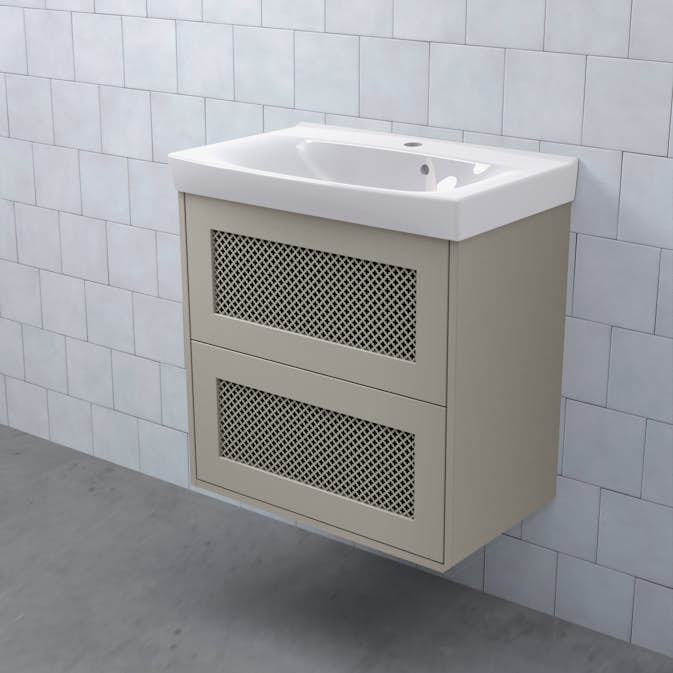 Tvättställsskåp Björbo Badrum Mejda Kompakt Hög